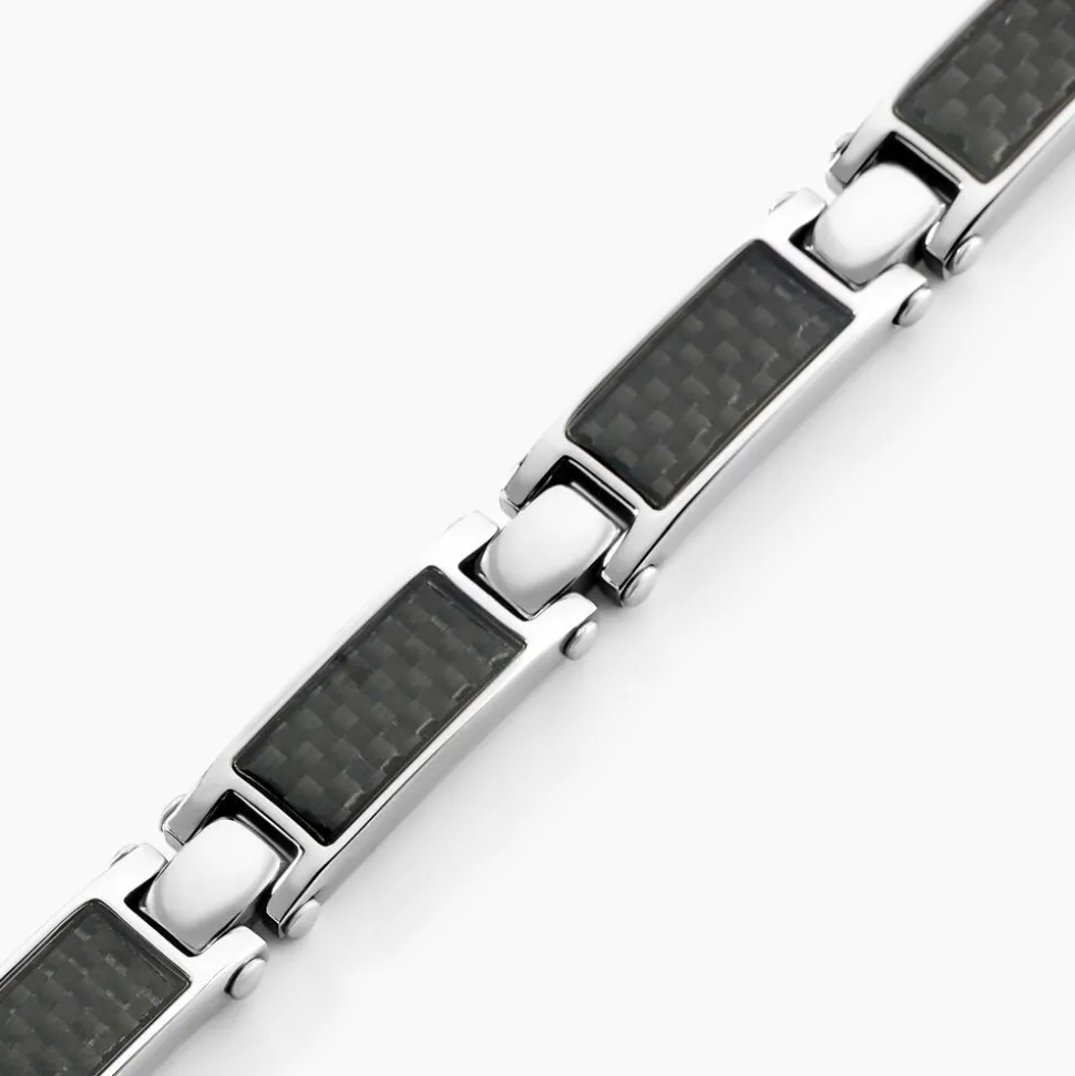 Bracelet Arnaud Acier Blanc
