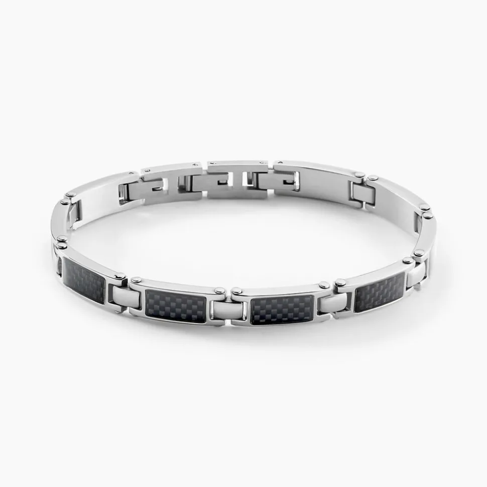 Bracelet Arnaud Acier Blanc