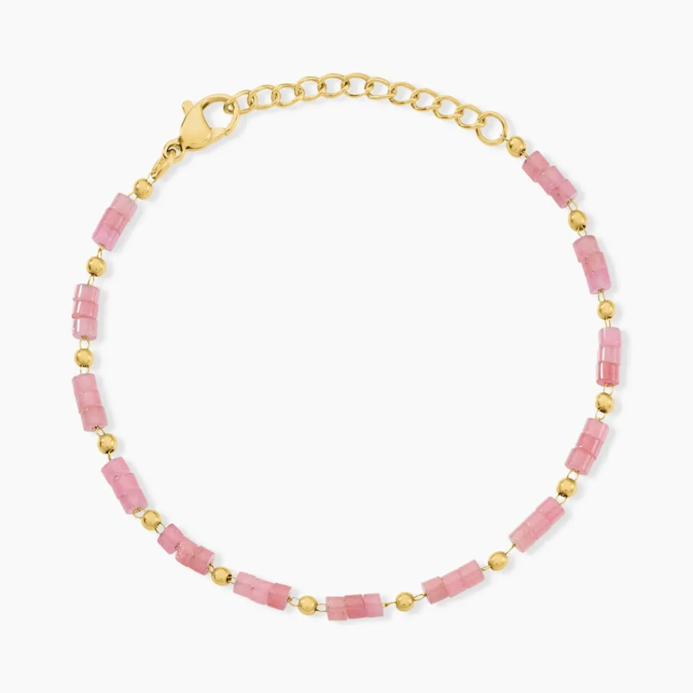 Marc Orian Bracelets Quartz|Bracelets Acier Inoxydable > Bracelet Athena Acier Doré Quartz