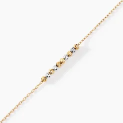 Bracelet Aurelya Or Bicolore