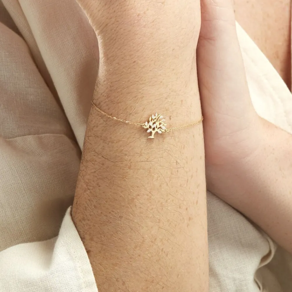 Marc Orian Bracelets Or|Bijoux Arbre De Vie > Bracelet Averrhoa Or Jaune