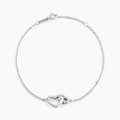 Marc Orian Bijoux Zirconium|Bracelets Chaînes > Bracelet Azylis Argent Blanc Oxyde De Zirconium