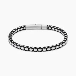 Bracelet Baggio Acier Blanc