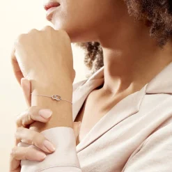Marc Orian Bracelets Or|Bracelets Diamant > Bracelet Bella Or Blanc Diamant