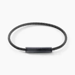 BOSS BIJOUX Bracelets Homme|Bracelets Acier Inoxydable > Bracelet Boss Alek Acier Noir