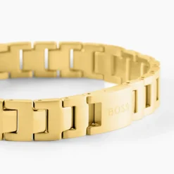 BOSS BIJOUX Bracelets Homme|Bracelets Acier Inoxydable > Bracelet Boss Candor Acier Jaune