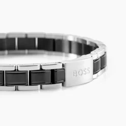BOSS BIJOUX Bracelets Homme|Bracelets Acier Inoxydable > Bracelet Boss Links Essentials Acier