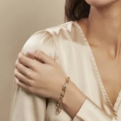 Bracelet Cameron Plaqué Or Jaune