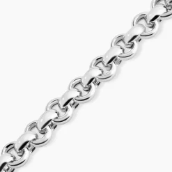 Bracelet Carola Maille Jaseron Argent Blanc