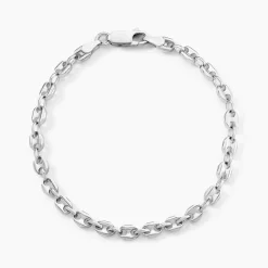 Marc Orian Bracelets Mailles|Bracelets Homme > Bracelet Carrus Argent Blanc