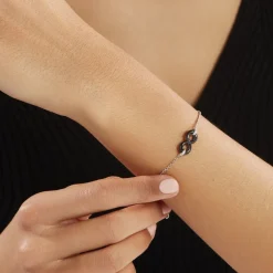 Marc Orian Bracelets|Idées Cadeaux Femme > Bracelet Celinia Argent Blanc Céramique Et Oxyde De Zirconium