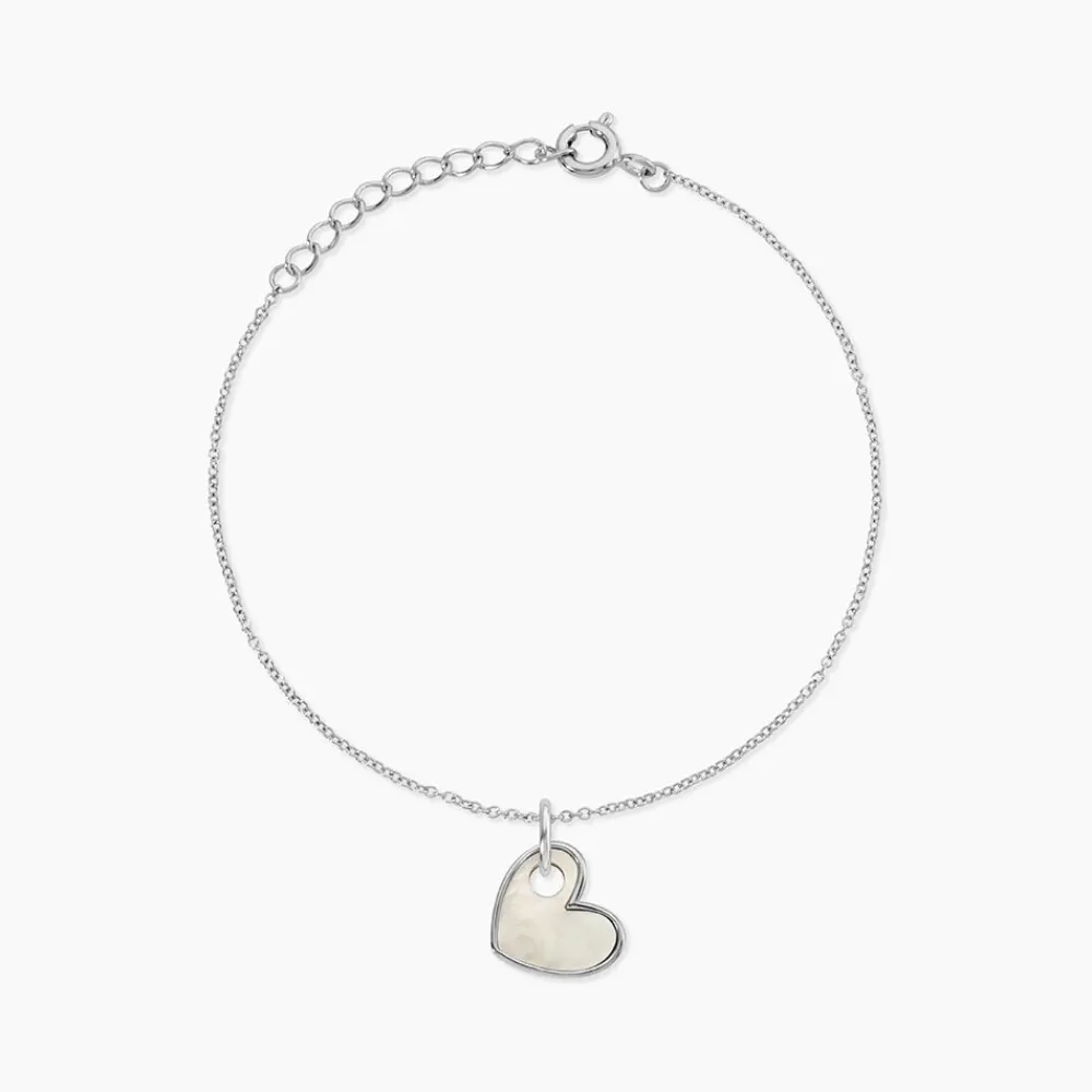 Marc Orian Bracelets|Idées Cadeaux Femme > Bracelet Charla Argent Blanc Nacre
