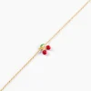 Marc Orian Bracelets Or|Bracelets Enfants > Bracelet Cherry Cerise Or Jaune