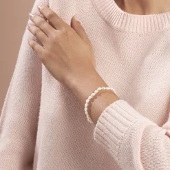 Bracelet Clementia Or Jaune Perle De Culture