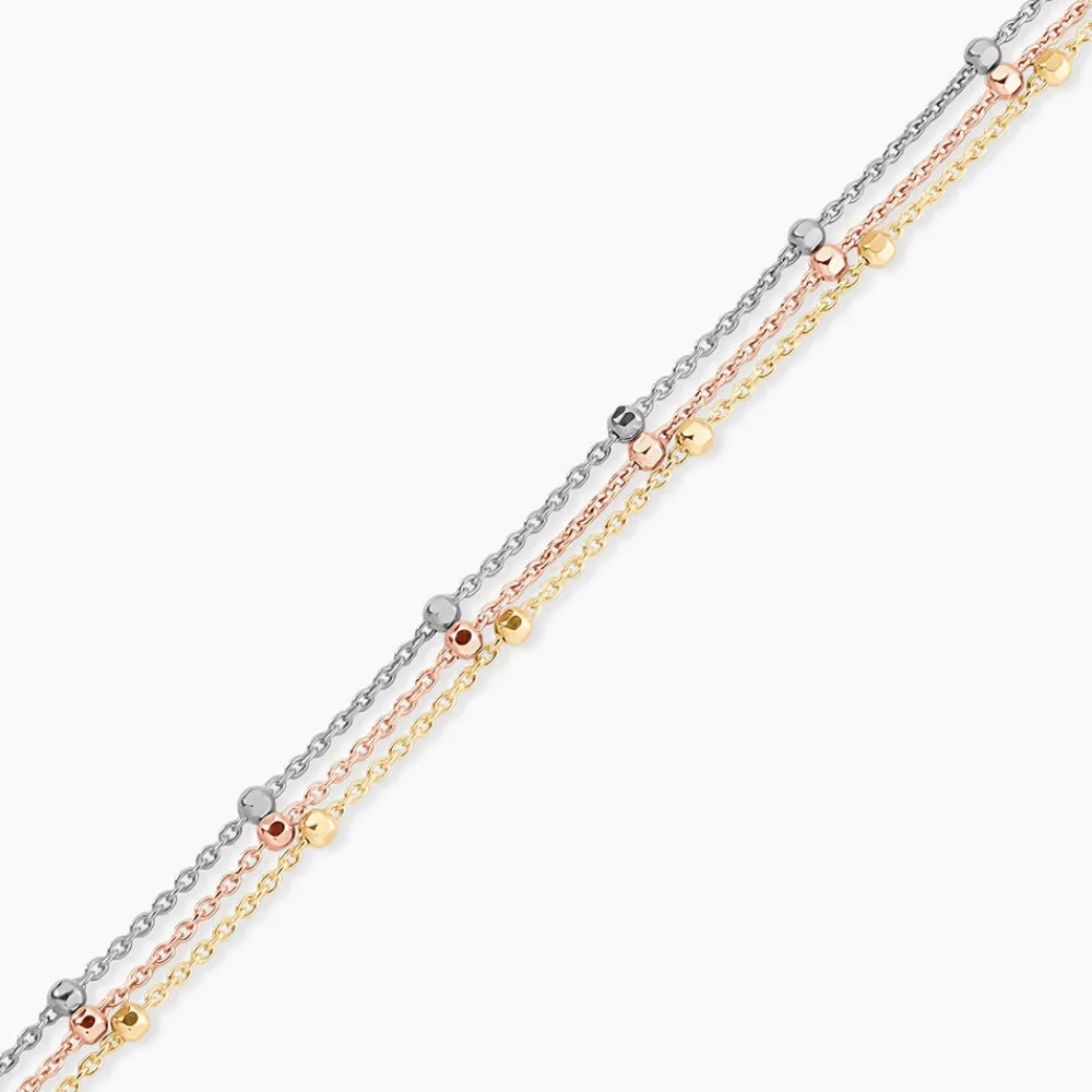Marc Orian Bracelets|Idées Cadeaux Femme > Bracelet Clorinthe Argent Tricolore