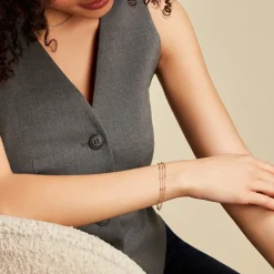 Marc Orian Bracelets|Idées Cadeaux Femme > Bracelet Clorinthe Argent Tricolore
