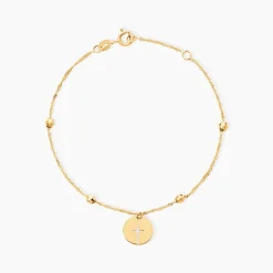 Marc Orian Bracelets Or|Cadeaux Communion > Bracelet Cobeia Croix Maille Forçat Or Jaune