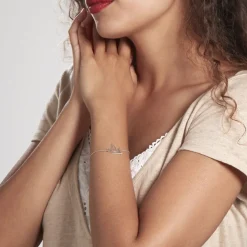 Marc Orian Bracelets|Idées Cadeaux Femme > Bracelet Colombe Argent Blanc