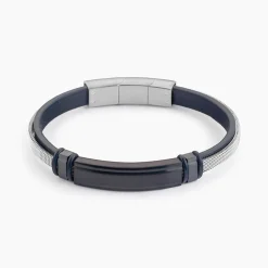Bracelet Cuir De Vache Noir