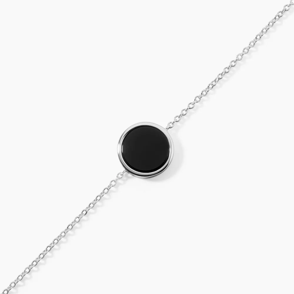 Marc Orian Bracelets|Idées Cadeaux Femme > Bracelet Damioen Argent Blanc Agate