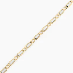 Marc Orian Bracelets Or|Bracelets Homme > Bracelet Danae Plaquette Or Bicolore