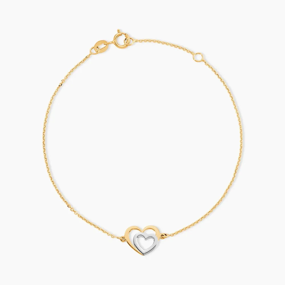 Marc Orian Bracelets Or|Bracelets > Bracelet Datura Or Bicolore