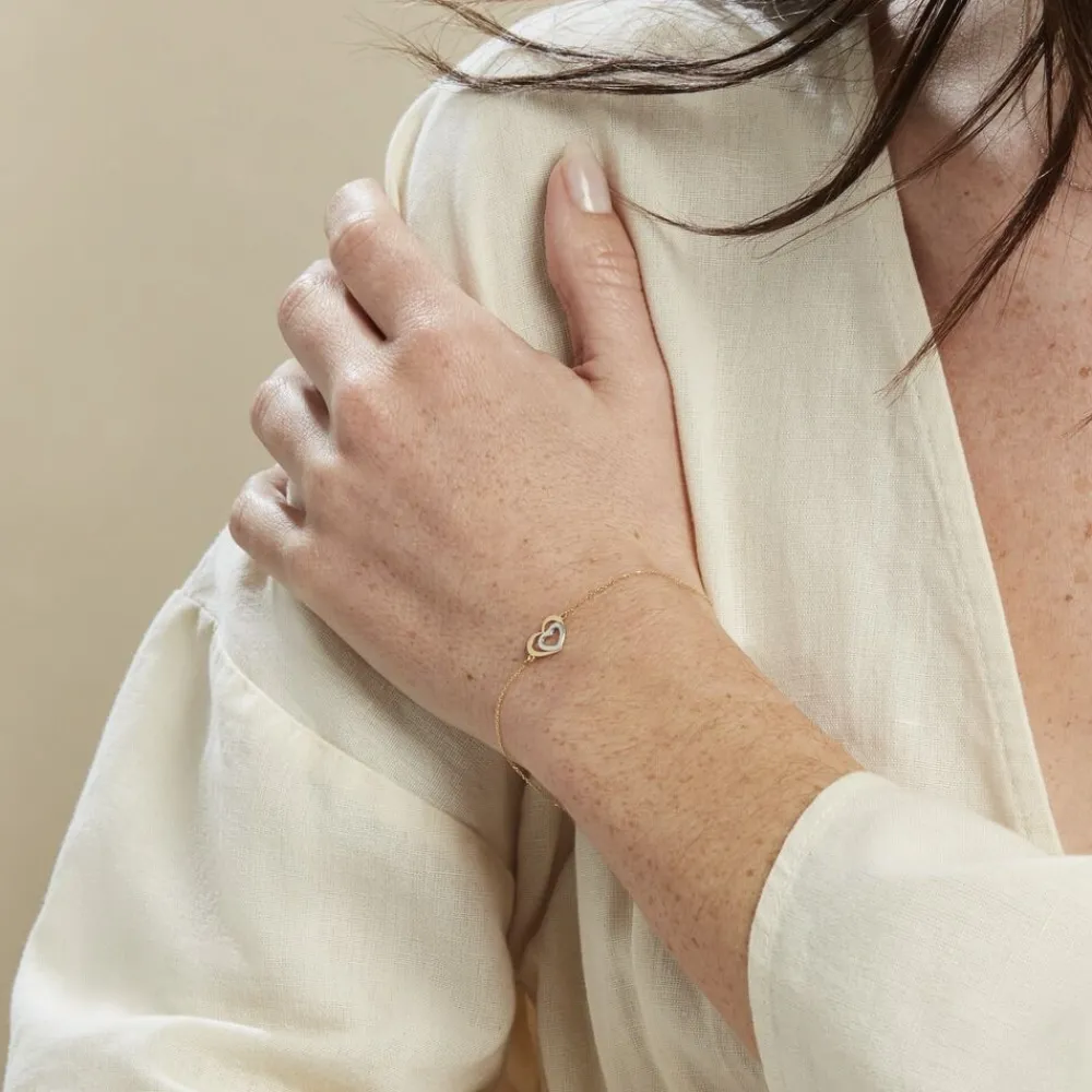Marc Orian Bracelets Or|Bracelets > Bracelet Datura Or Bicolore