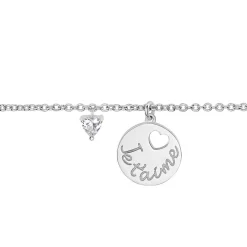 Marc Orian Bijoux Zirconium|Bracelets > Bracelet Denzel Argent Blanc Oxyde De Zirconium