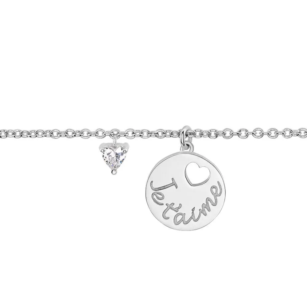 Marc Orian Bijoux Zirconium|Bracelets > Bracelet Denzel Argent Blanc Oxyde De Zirconium