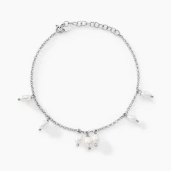Bracelet Didem Argent Blanc Perle De Culture
