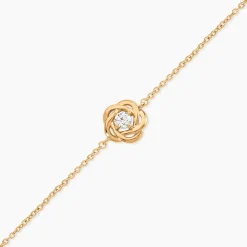 Bracelet Djanaelle Plaqué Or Jaune Oxyde De Zirconium