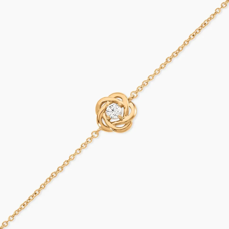 Bracelet Djanaelle Plaqué Or Jaune Oxyde De Zirconium