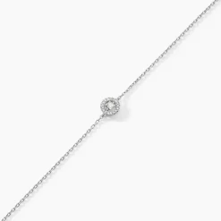 Marc Orian Bracelets Or|Bracelets > Bracelet Domitia Or Blanc Diamant
