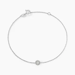 Marc Orian Bracelets Or|Bracelets > Bracelet Domitia Or Blanc Diamant