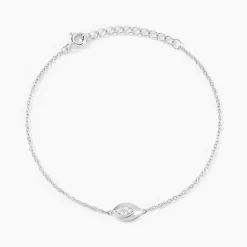 Marc Orian Bijoux Zirconium|Bracelets > Bracelet Duchesse De Zirconium argent blanc oxyde