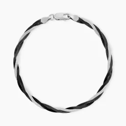 Marc Orian Bracelets|Idées Cadeaux Femme > Bracelet Ehud Argent Bicolore