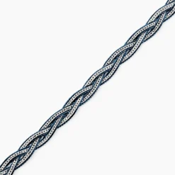 Bracelet Elae Argent Bicolore