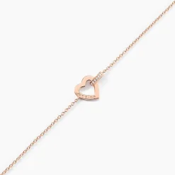 Bracelet Elanda Argent Rose Oxyde De Zirconium