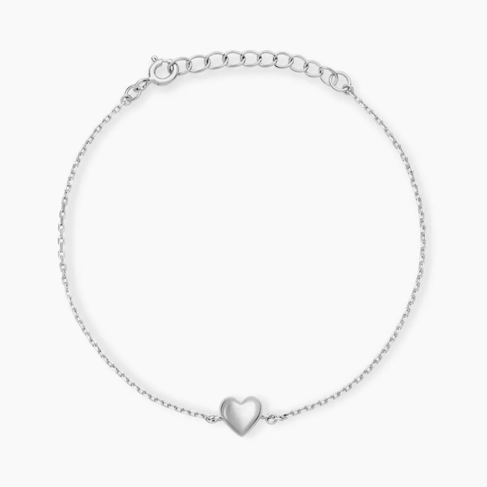 Marc Orian Bracelets|Bijoux Coeur > Bracelet Elodia Argent Blanc