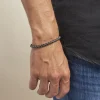 Marc Orian Bracelets Homme|Bracelets Acier Inoxydable > Bracelet Emrick Acier Gris