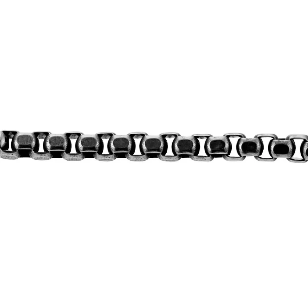 Marc Orian Bracelets Homme|Bracelets Acier Inoxydable > Bracelet Emrick Acier Gris