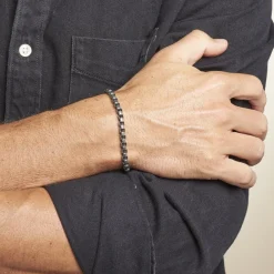 Marc Orian Bracelets Homme|Bracelets Acier Inoxydable > Bracelet Emrick Acier Gris