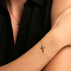Marc Orian Bracelets Or|Bijoux Zirconium > Bracelet Eser Or Jaune Oxyde De Zirconium