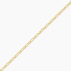 Marc Orian Bracelets Or|Bracelets Mailles > Bracelet Esma Maille Alternee 1/3 Or Jaune