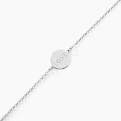 Bracelet Eternelle Argent Blanc