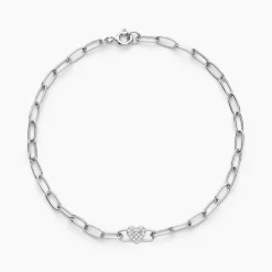 Marc Orian Bijoux Zirconium|Bracelets > Bracelet Eternity Argent Blanc Oxyde De Zirconium
