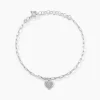 Marc Orian Bracelets|Bijoux Fantaisie > Bracelet Etincelante Argent Blanc