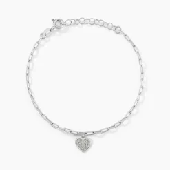 Marc Orian Bracelets|Bijoux Fantaisie > Bracelet Etincelante Argent Blanc