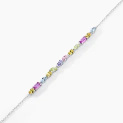 Marc Orian Bracelets|Idées Cadeaux Femme > Bracelet Evasion Argent Blanc Pierre De Synthese Oxyde De Zirconium