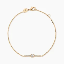 Bracelet Fergie Plaqué Or Jaune Oxyde De Zirconium